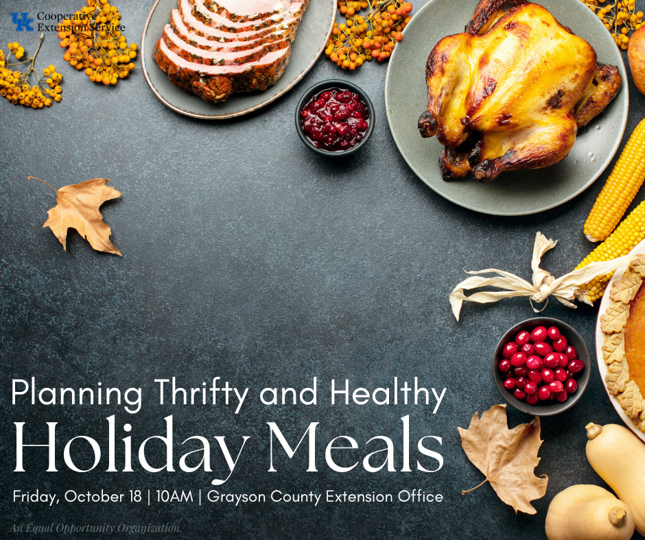 planning thrifty and healthy holiday meals