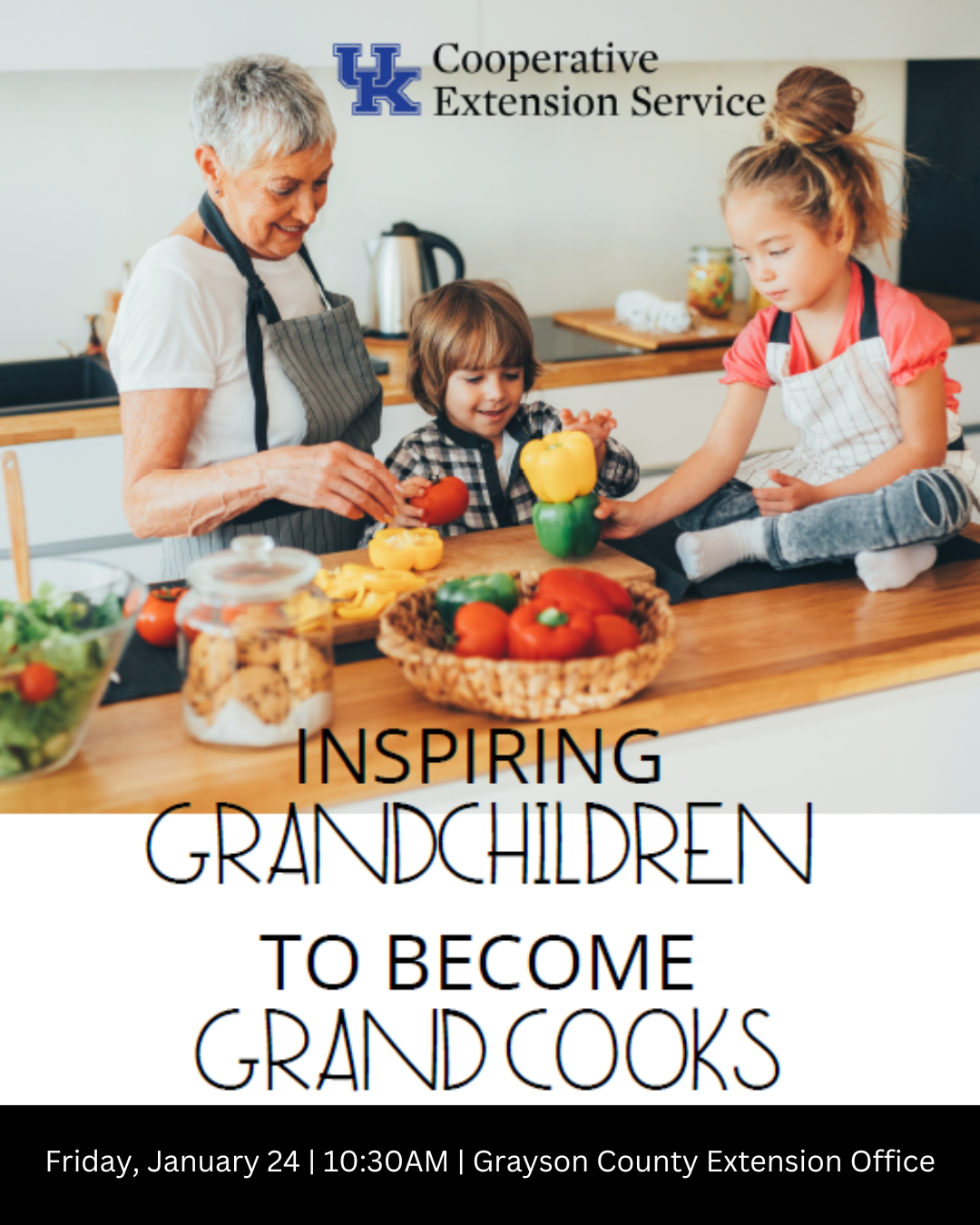 grandchildren make grand cooks