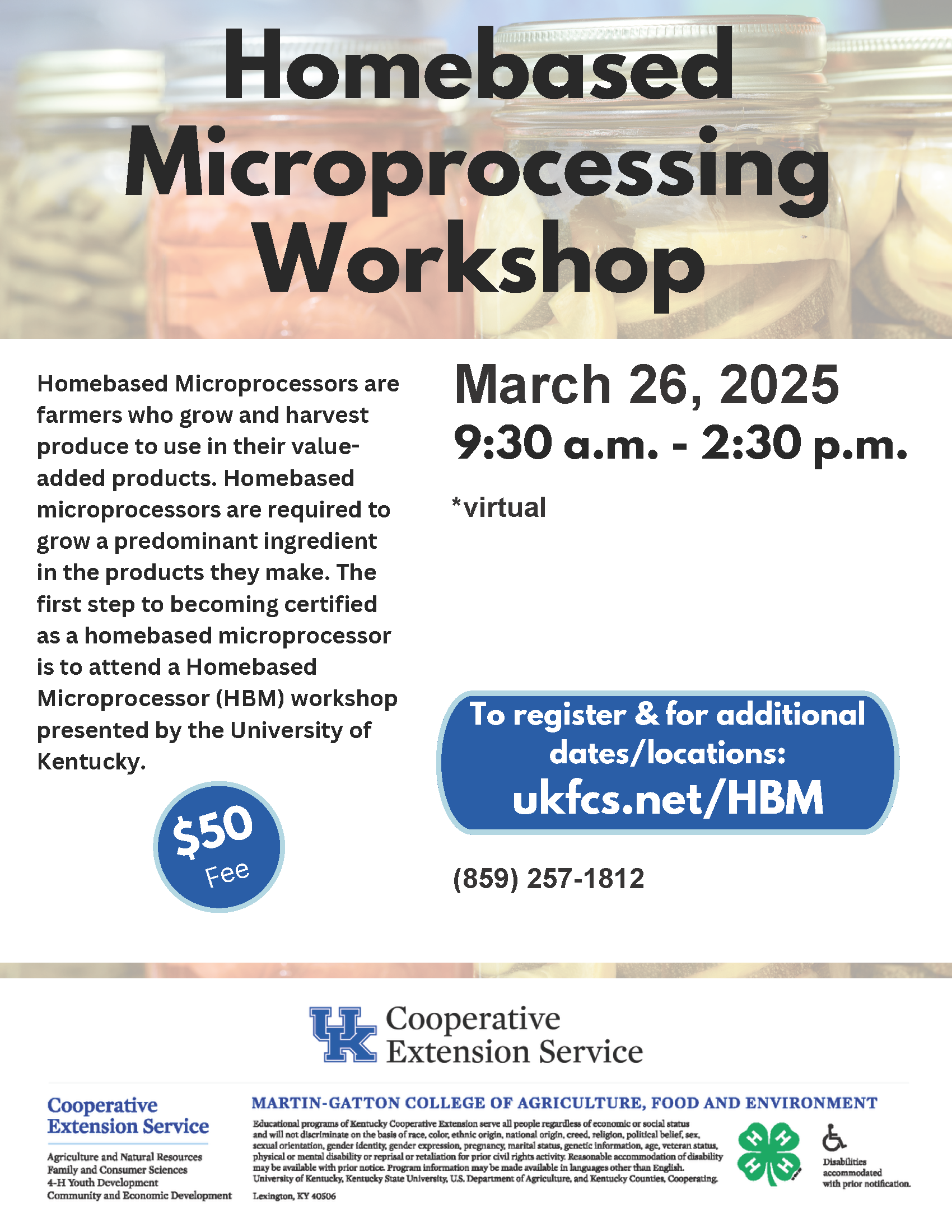 homebased microprocessing virtual workshop