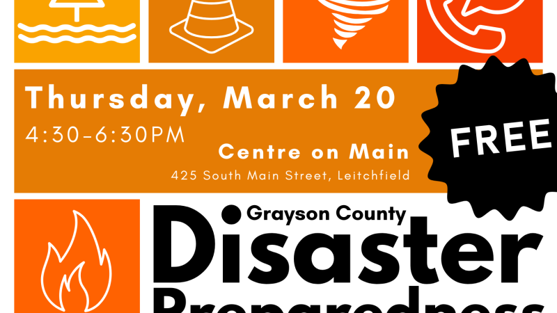 disaster preparedness summit flyer