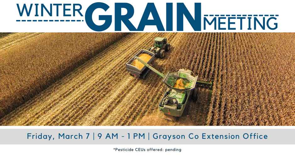 winter grain meeting - friday march 7 at 9am